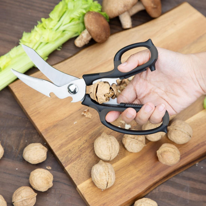 Ciseaux de cuisine professionnels multiusage en inox - Vogue