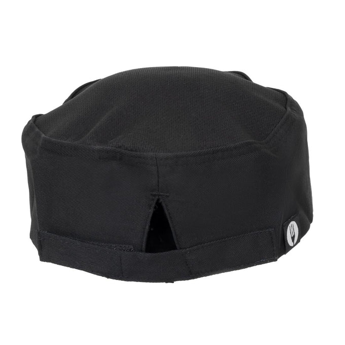 Calot de cuisine Cool Vent noir - Chef Works