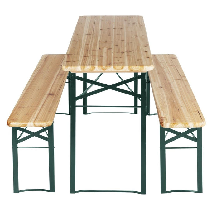 Ensemble brasserie table et bancs 1770 × 500 mm - Bolero