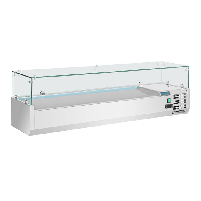 Saladette réfrigérée 5x GN 1/3 et 1x GN 1/2 Série G - Polar
