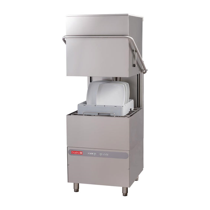 Lave-vaisselle à capot Maestro 50 × 50 400 V avec pompe de rinçage péristaltique et doseur détergent - Gastro M