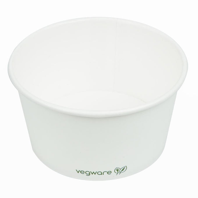Bols à soupe / glace compostables 350 ml (lot de 500) - Vegware