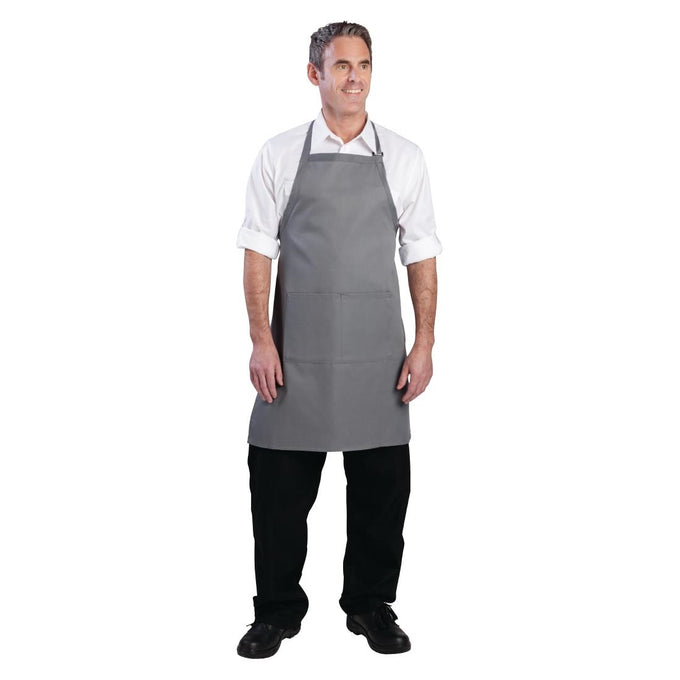 Tablier bavette gris - Chef Works