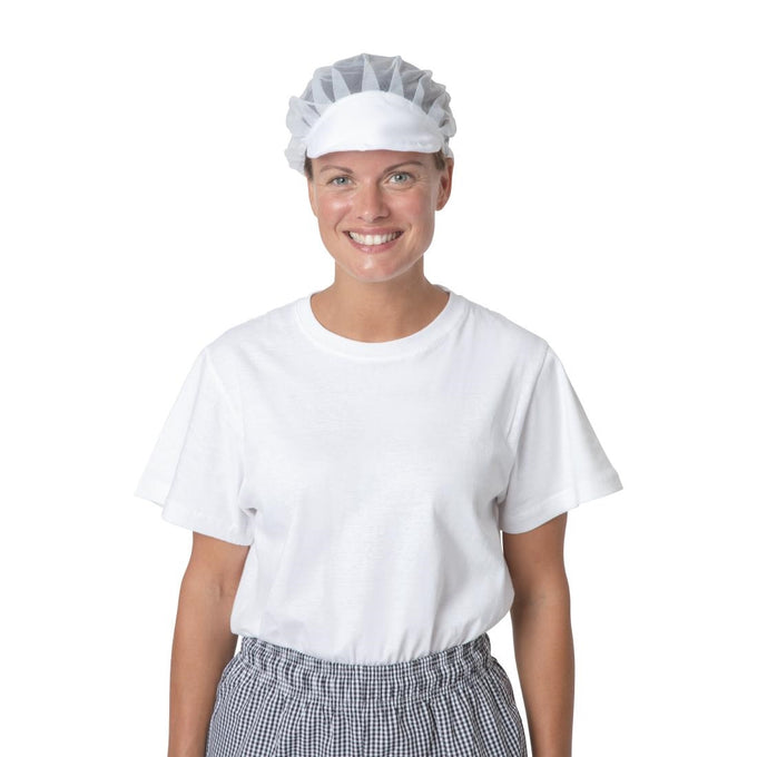 Charlotte à visière blanche - Whites Chefs Clothing