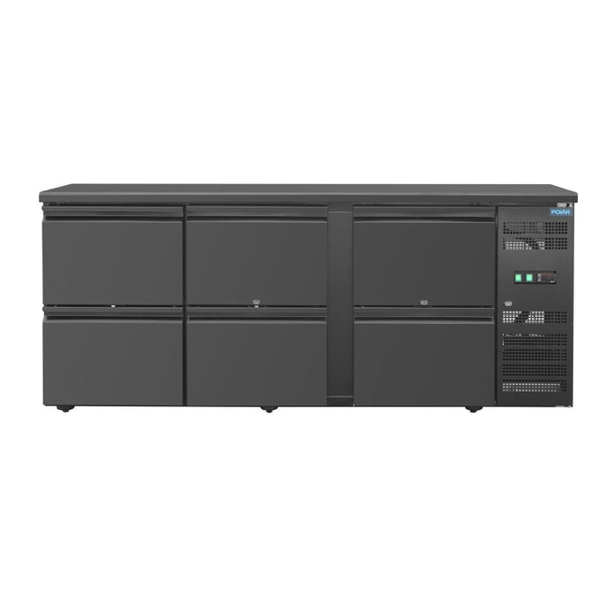 Arrière-bar Série U 6 tiroirs - 536 L - Polar
