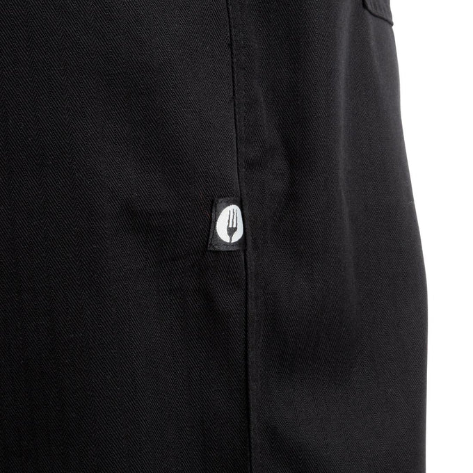 Pantalon de cuisinier ample unisexe Better Built Baggy noir M - Chef Works