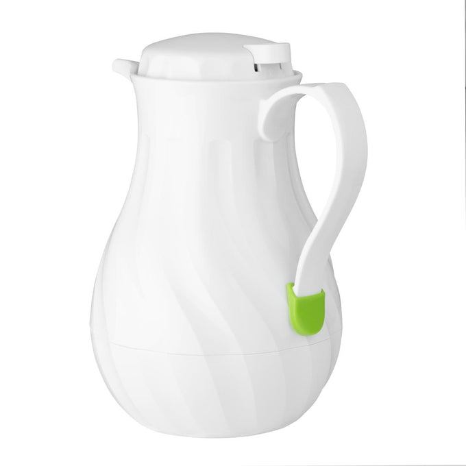 Pichet isotherme torsadé blanc 2 L - Olympia