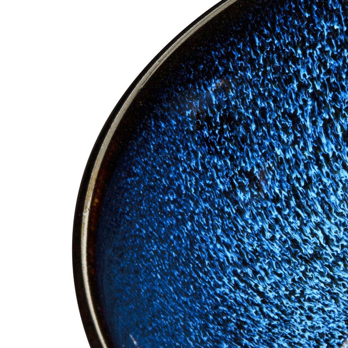 Bols plats Luna bleu nuit 160 mm (lot de 6) - Olympia