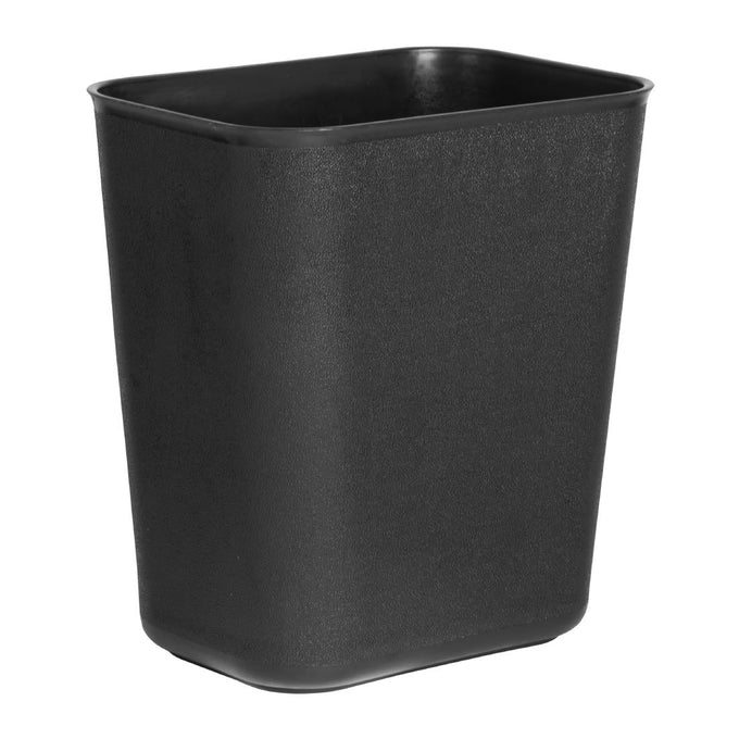 Poubelle pour hôtel/bureau noire 14 L - Bolero