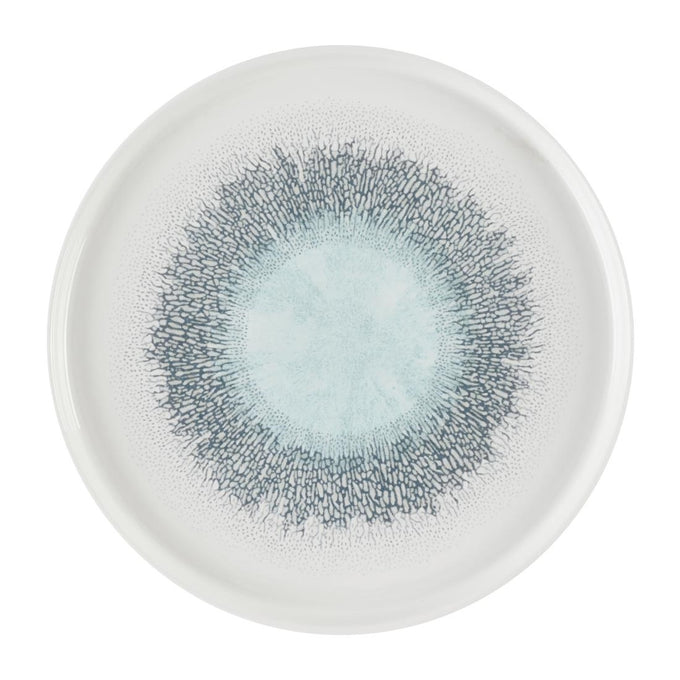 Assiettes avec rebord Studio Prints Fusion Aquamarine 260 mm (lot de 6) - Churchill