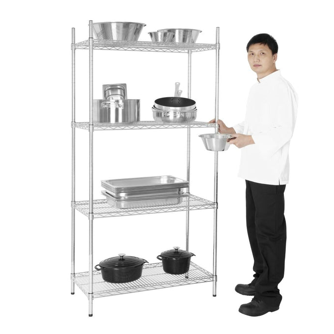 Étagère modulaire 4 niveaux 915 × 460 mm - Vogue