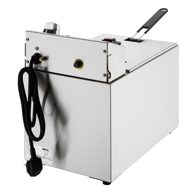 Friteuse électrique simple avec minuterie 8 L - Buffalo