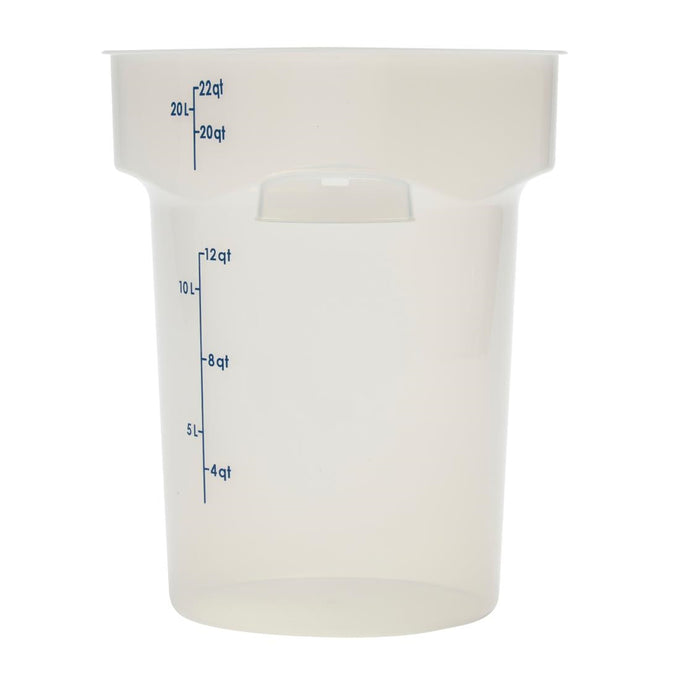 Boîte en polypropylène FreshPro CamRound 20,8 L - Cambro