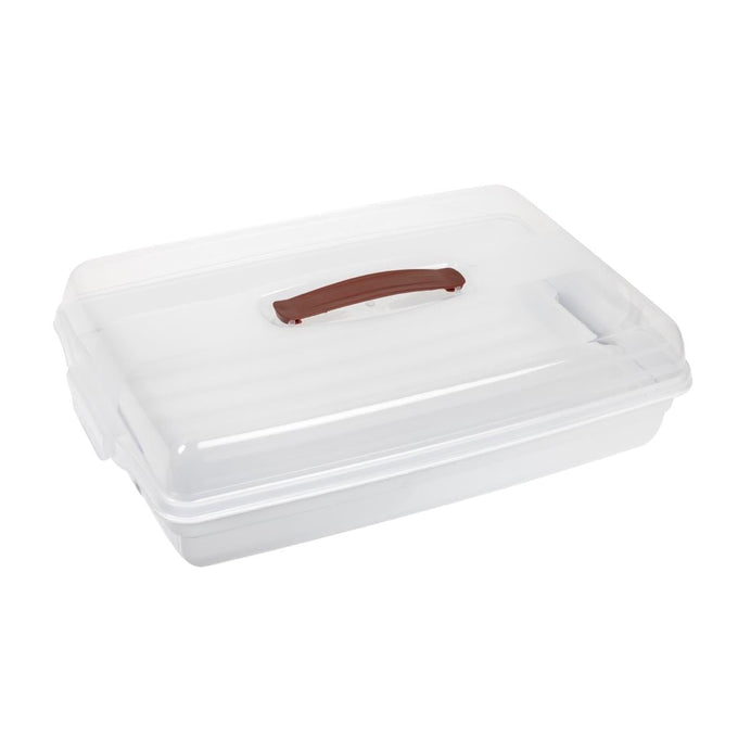 Boîte de transport à gâteau blanche 450 mm - Curver