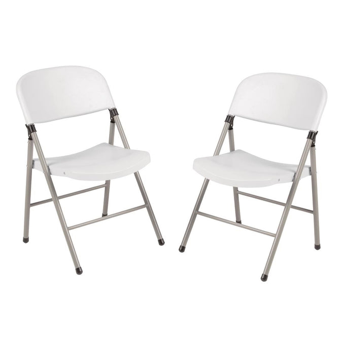Chaises pliantes blanches (lot de 2) - Bolero