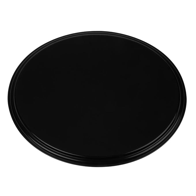 Plateau de service ovale fibre de verre antidérapant Camtread noir 60 cm - Cambro