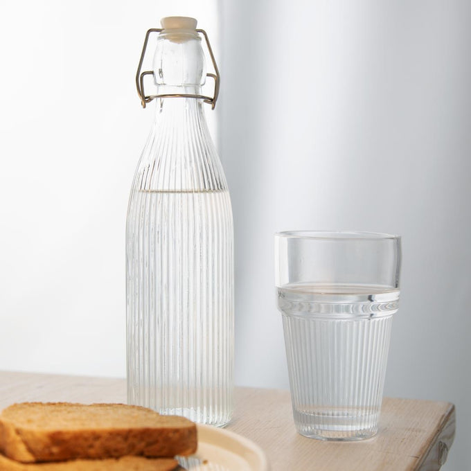 Gobelets empilables rainurés 300 ml (lot de 6) - Olympia