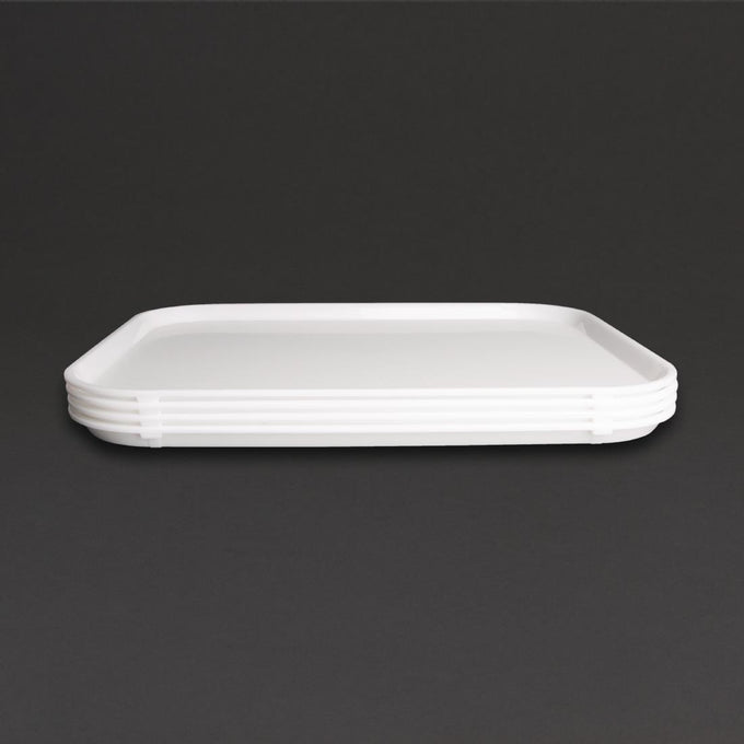 Plateau self-service Kristallon blanc 450 × 350 mm - Olympia