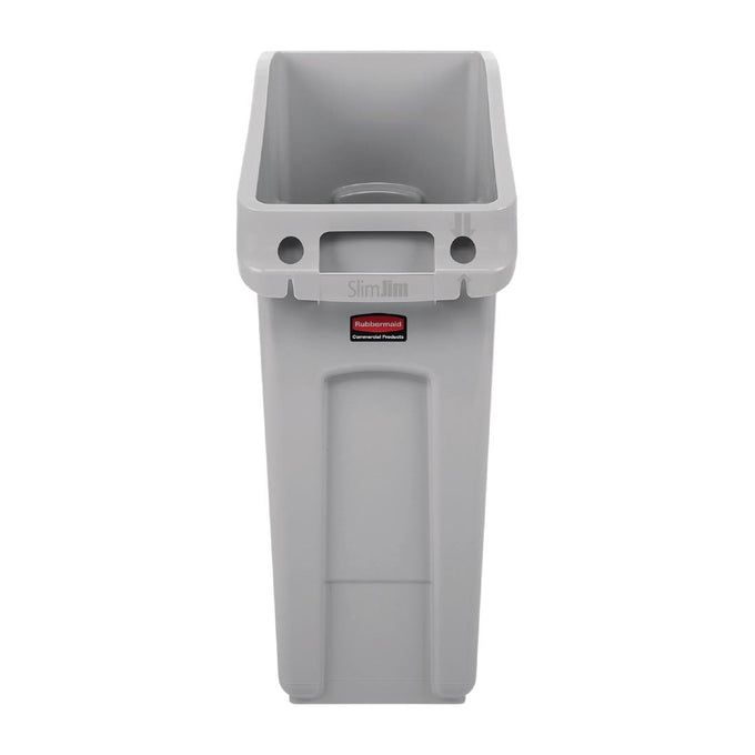 Conteneur sous-comptoir Rubbermaid gris 49 L - Slim Jim