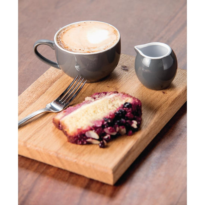 Tasses à cappuccino Café grises 340 ml (lot de 12) - Olympia