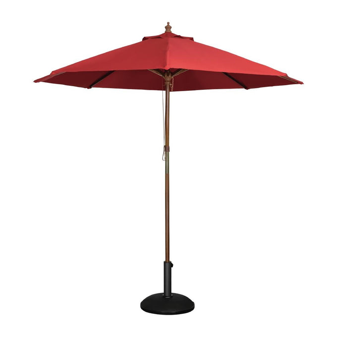 Parasol rond 3m rouge - Bolero