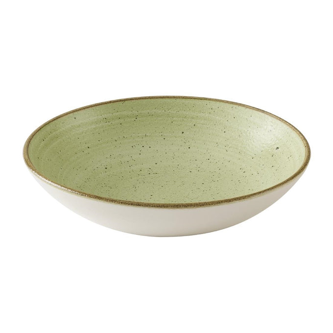 Bols Stonecast Raw Green 184 mm (lot de 12) - Churchill