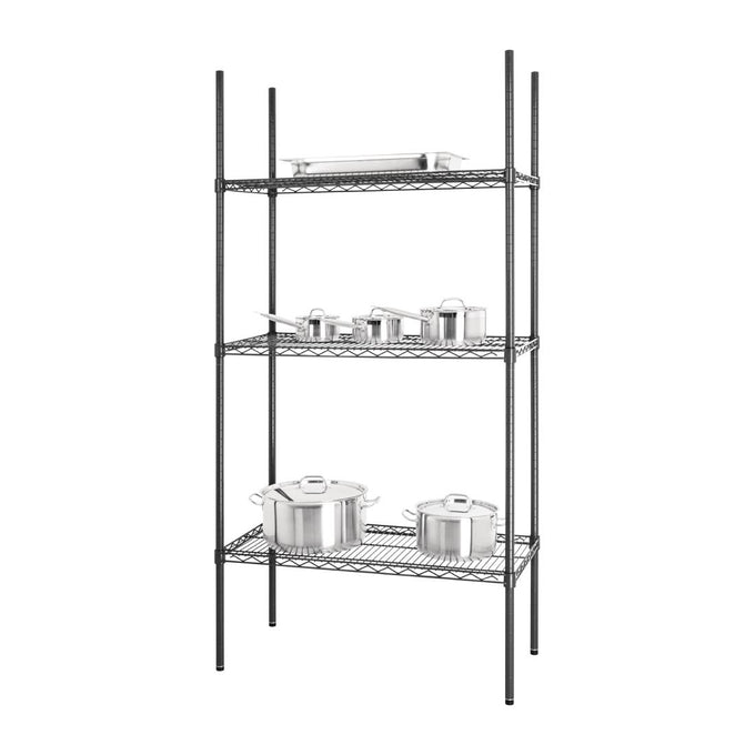 Rayonnage 3 niveaux 1820 × 915 × 457 mm