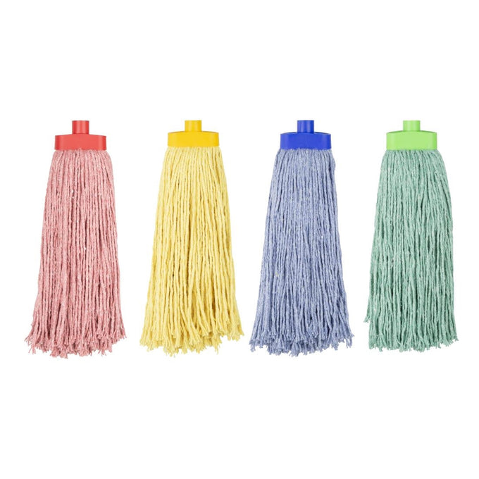 Tête serpillière à franges Kentucky rouge 450 g - Jantex