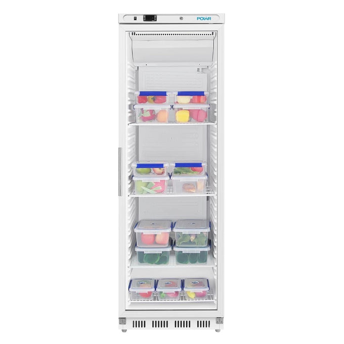 Vitrine réfrigérée positive Série C blanche 400 L - Polar