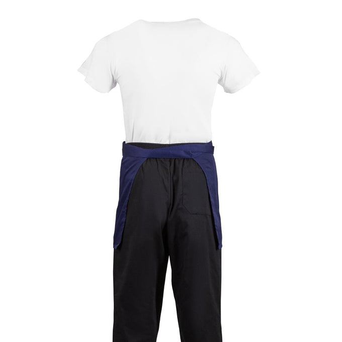 Tablier serveur court bleu marine - Whites Chefs Clothing