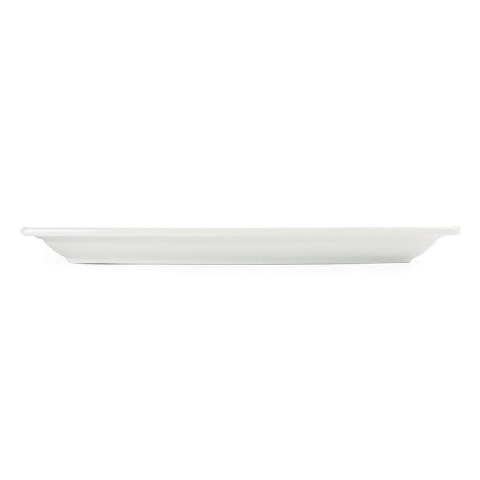 Assiettes rectangulaires Whiteware 320 mm (lot de 6) - Olympia