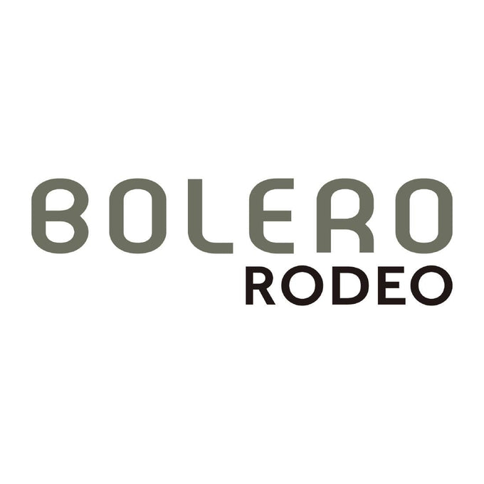 Tabouret haut Rodeo camel - L 565 x P 530 x H 1060 mm - Bolero