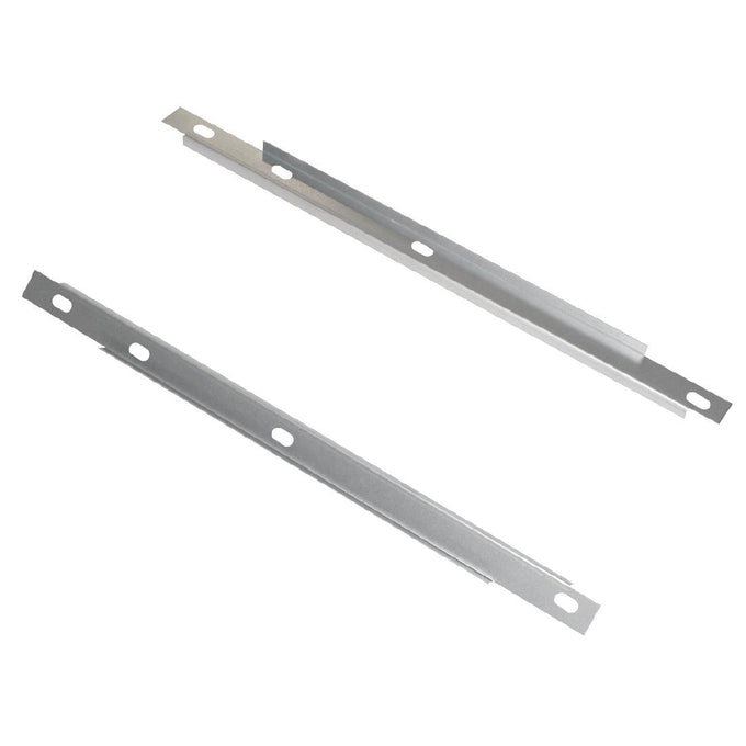 Barre de Support de Roulette pour table réfrigérée positive plan de travail en marbre Série G 2 portes - Polar