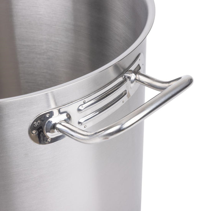 Marmite haute en acier inoxydable 300 mm - 20,5 L - Vogue