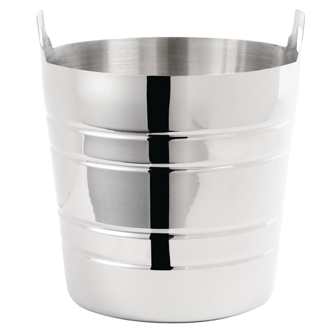 Seau à vin et champagne en inox poli - 4,9 L - Olympia