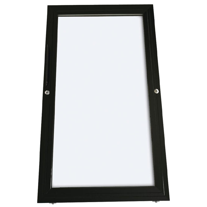 Porte du Milieu pour arrière-bar trois portes coulissantes Série G noir 320 L - Polar