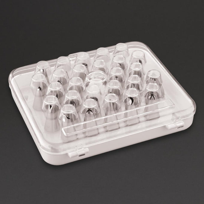 Boîte de 26 douilles pâtissières assorties - Vogue