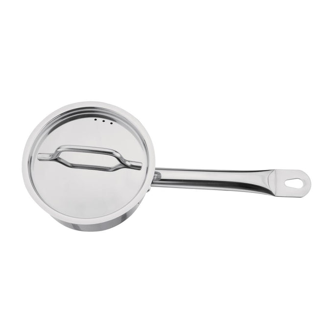Casserole inox avec couvercle 140 mm