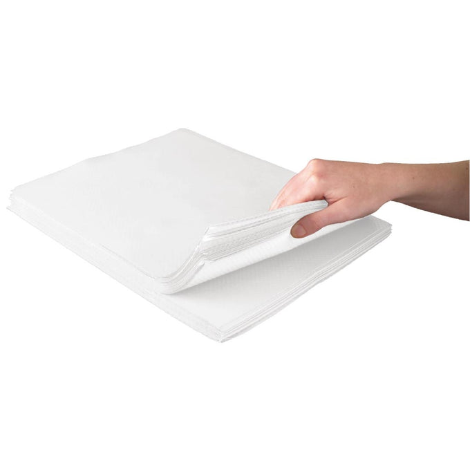 Sets de table en papier blancs (lot de 500) - Pro Nappe