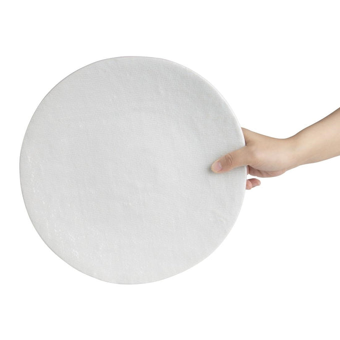 Assiettes plates Denim White 285 mm (lot de 4) - Olympia