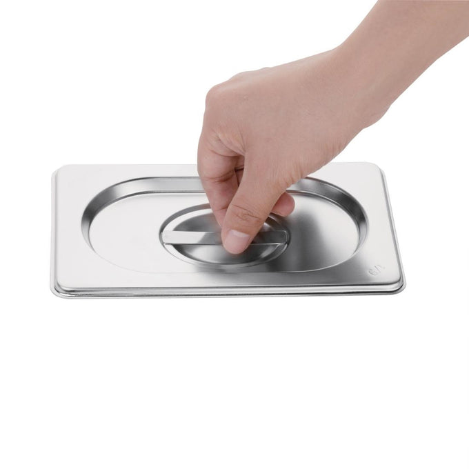 Couvercle GN 1/9 inox - Vogue