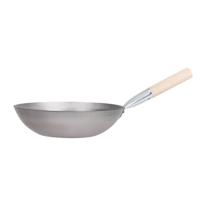 Wok en acier doux 330 mm - Vogue