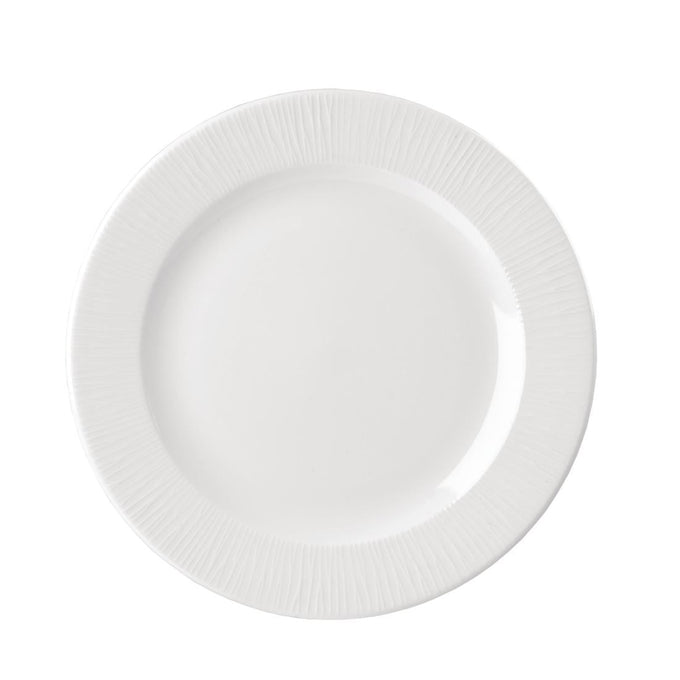 Assiettes à bord large Bamboo 234 mm (lot de 12) - Churchill