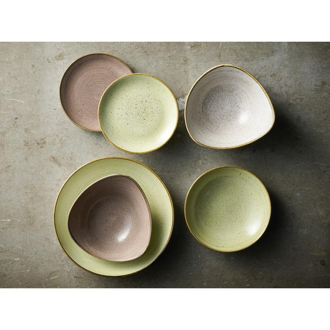 Bols Stonecast Raw Green 184 mm (lot de 12) - Churchill
