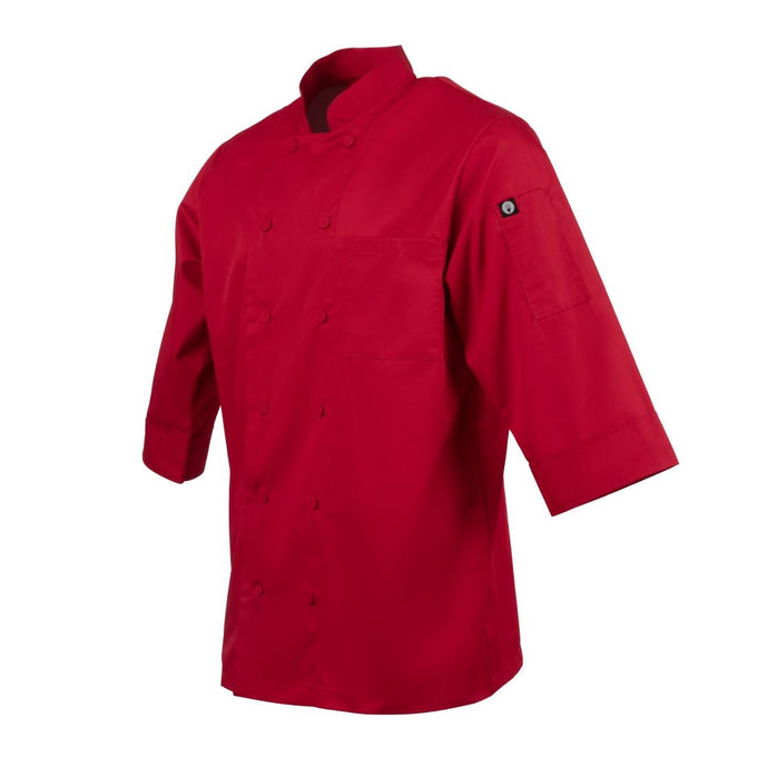 Veste de cuisine mixte rouge - Chef Works