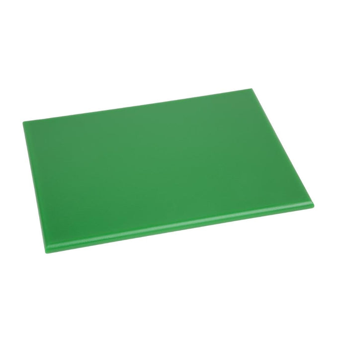 Petite planche à découper haute densité verte - L 305 x P 229 x H 12 mm - Hygiplas