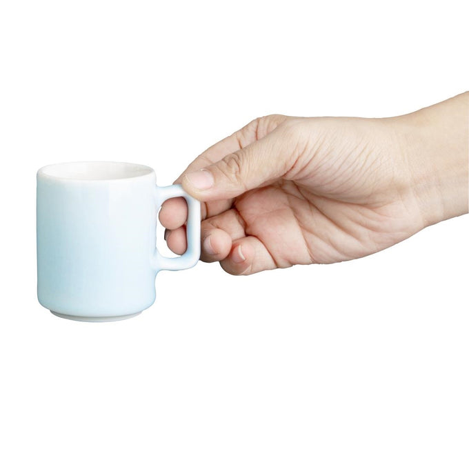 Tasses Fondant bleues 85,5 ml (lot de 6) - Olympia
