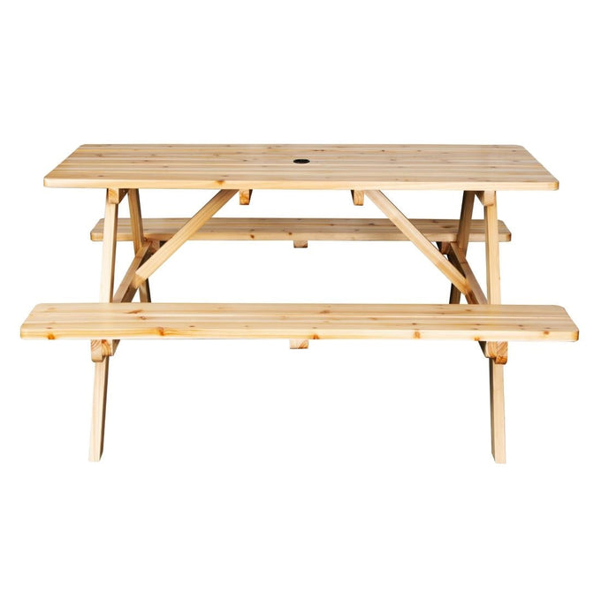 Table de pique-nique en bois Elements 1 532 mm - Bolero