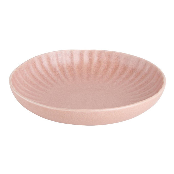 Assiettes calottes Corallite pêche 220 × 50 mm (lot de 6) - Olympia