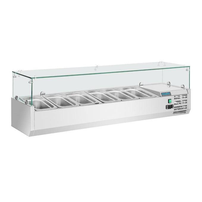 Saladette réfrigérée 5x GN 1/3 et 1x GN 1/2 Série G - Polar